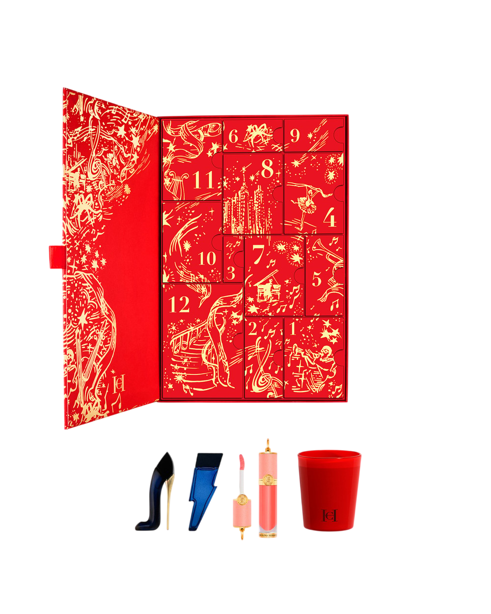 Carolina Herrera – Calendrier de l’Avent 12 Icônes de Beauté