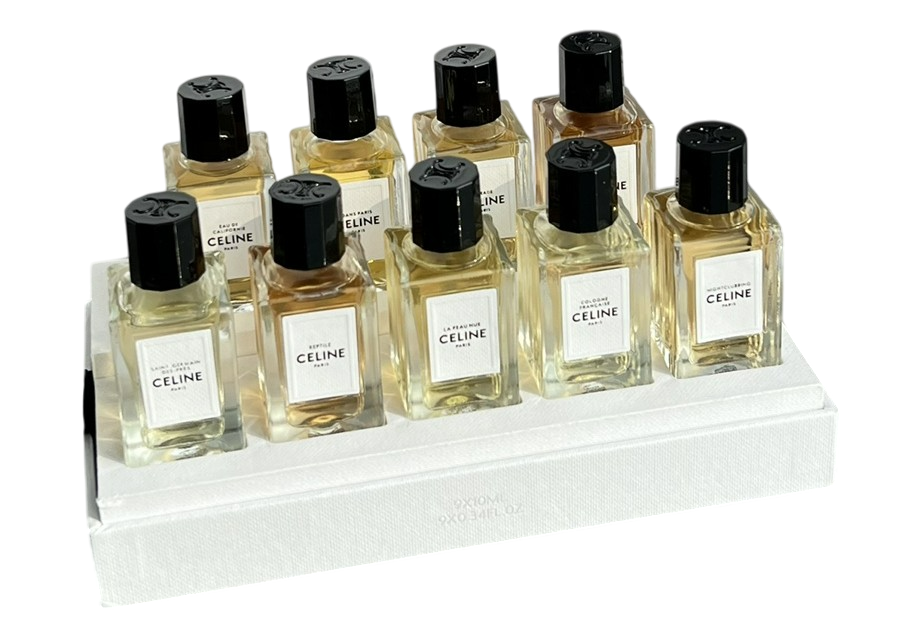 CELINE COFFRET MINIATURES EAU DE PARFUM 9 X 10 ml.