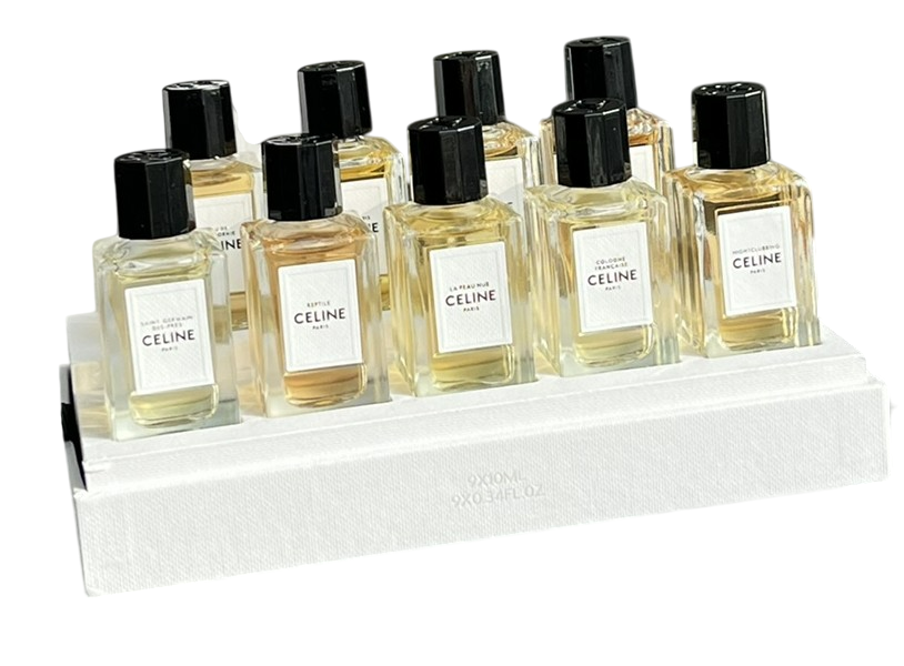 CELINE COFFRET MINIATURES EAU DE PARFUM 9 X 10 ml.